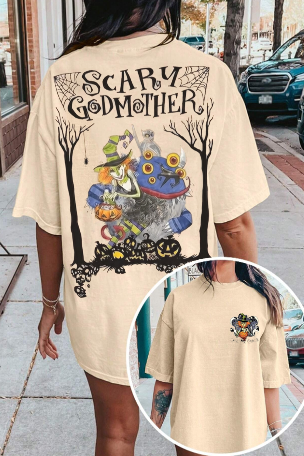 Scary Godmother Halloween Spooktakular Shirt