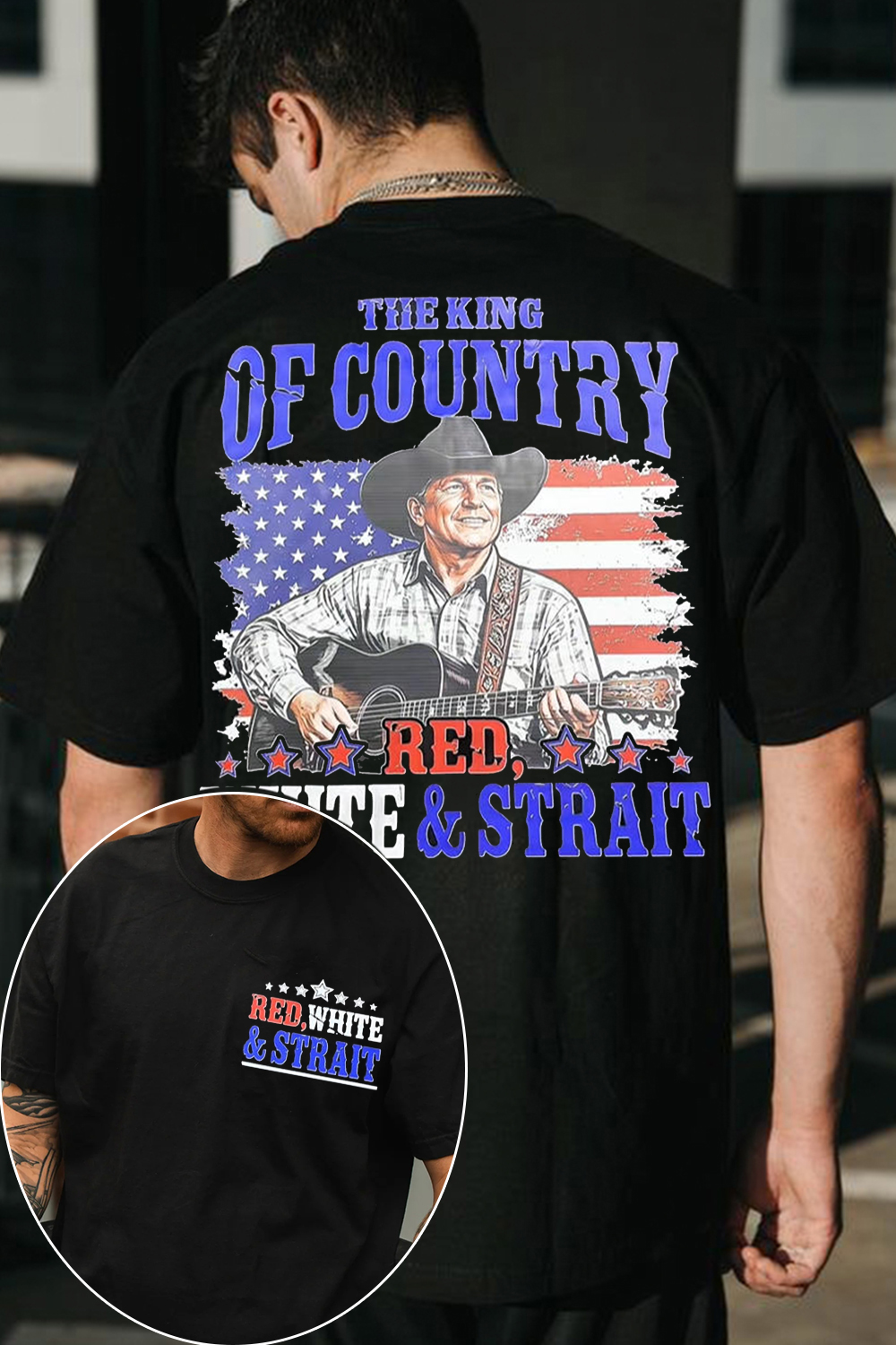 George Strait🔥 4th Of July Tee