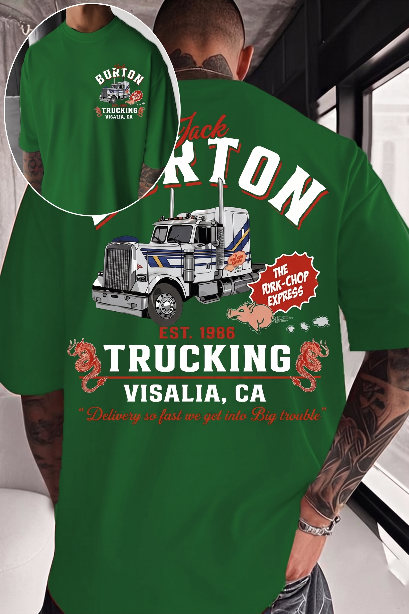 🚛 Jack Burton Fans Tee