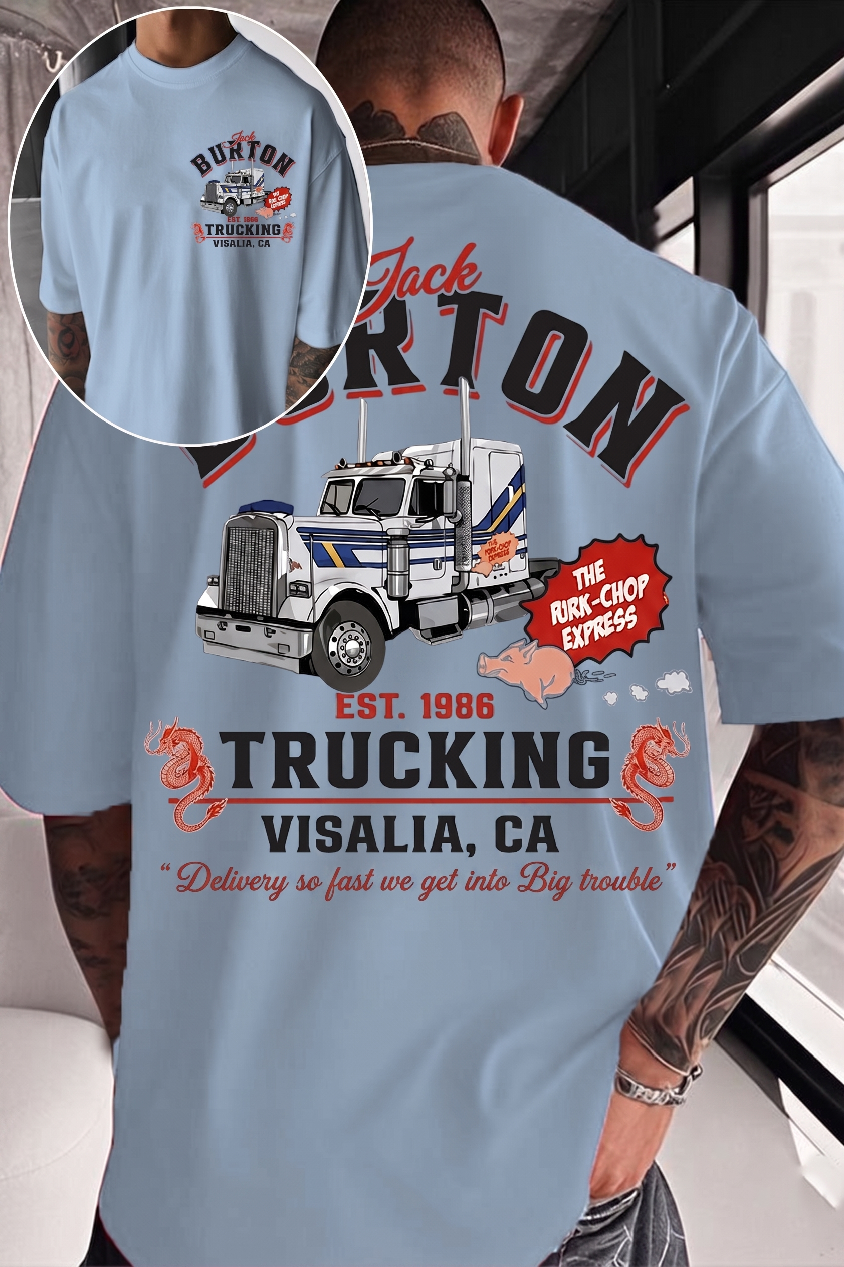 🚛 Jack Burton Fans Tee