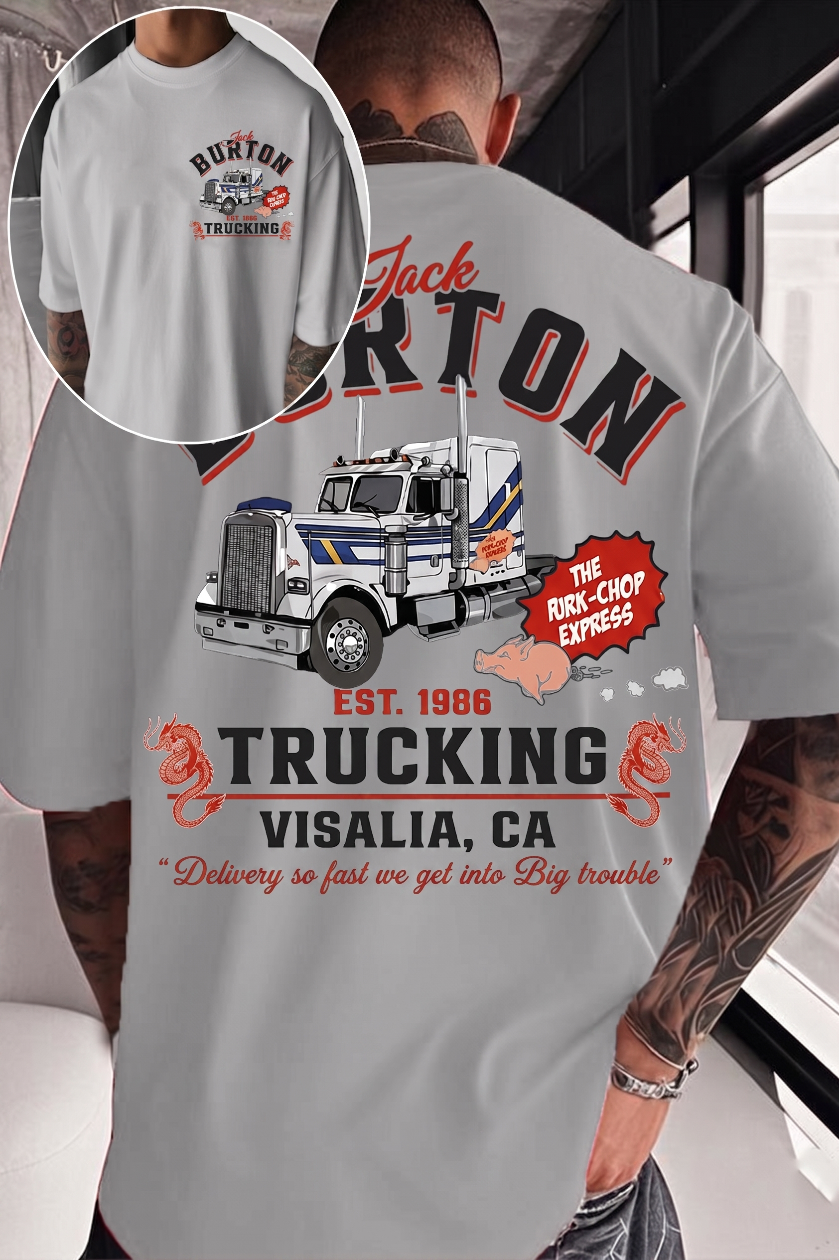 🚛 Jack Burton Fans Tee