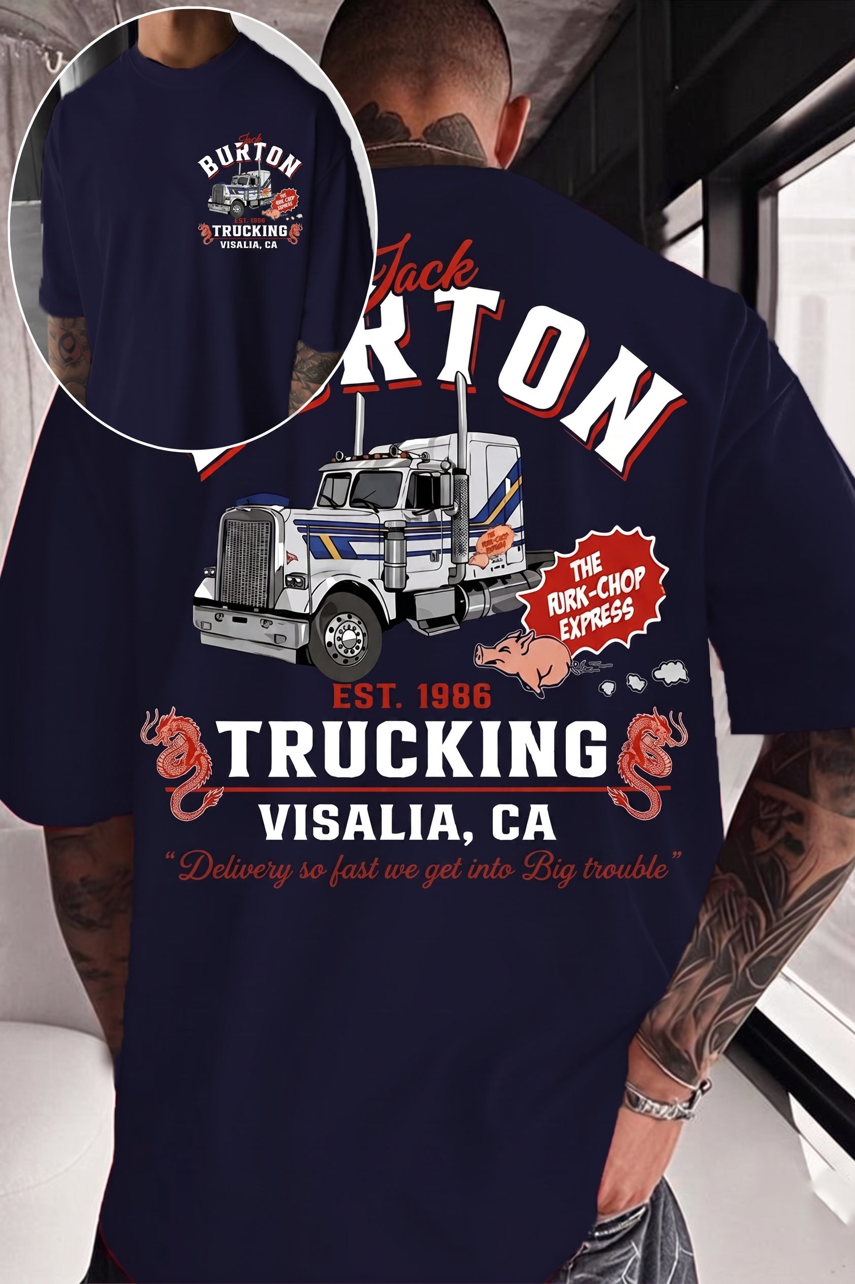 🚛 Jack Burton Fans Tee