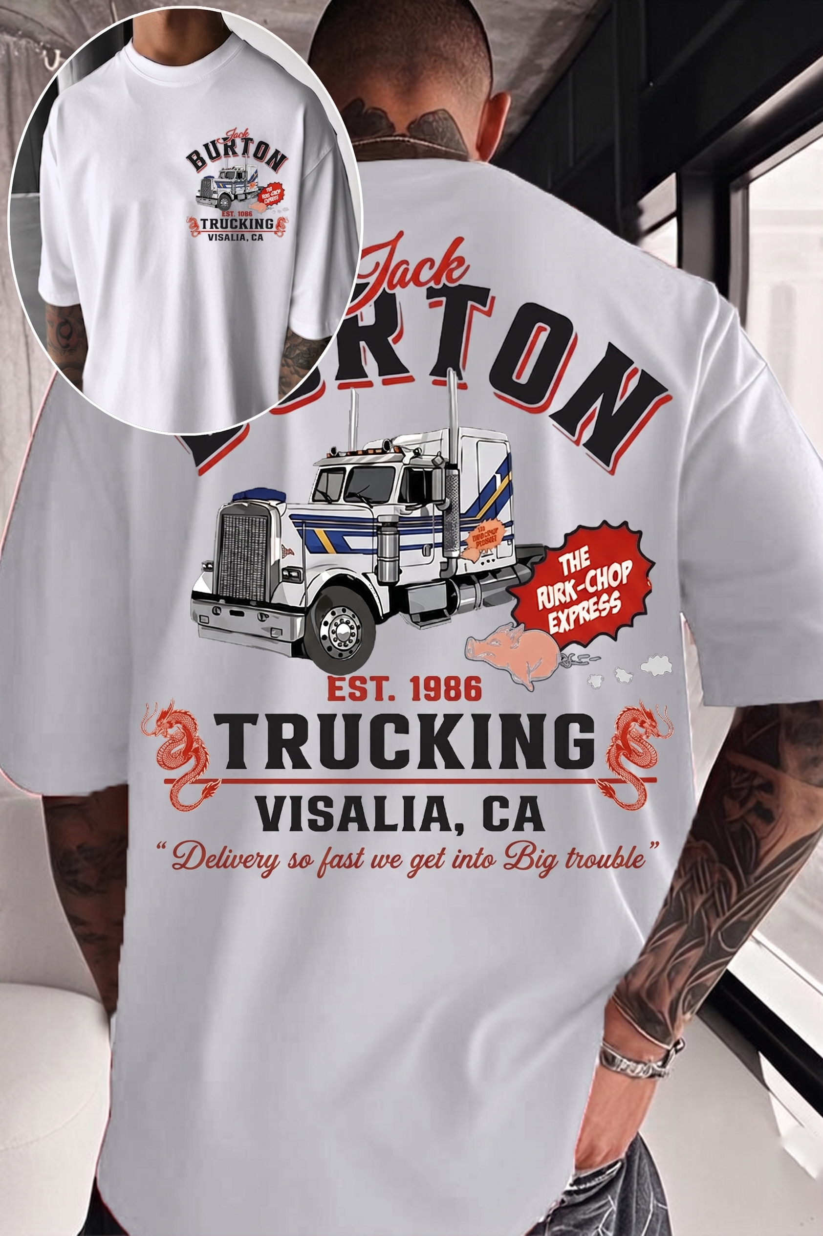 🚛 Jack Burton Fans Tee