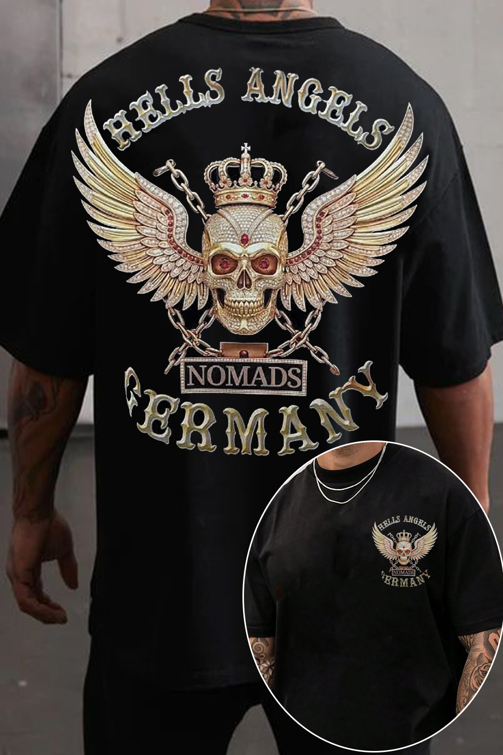 Hellsangles Fan Tee