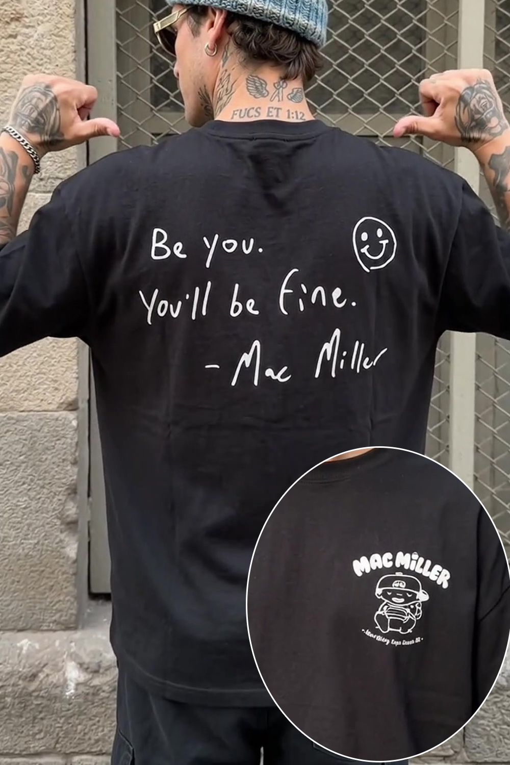 Mac Miller Be You You'll Be Fine Tee