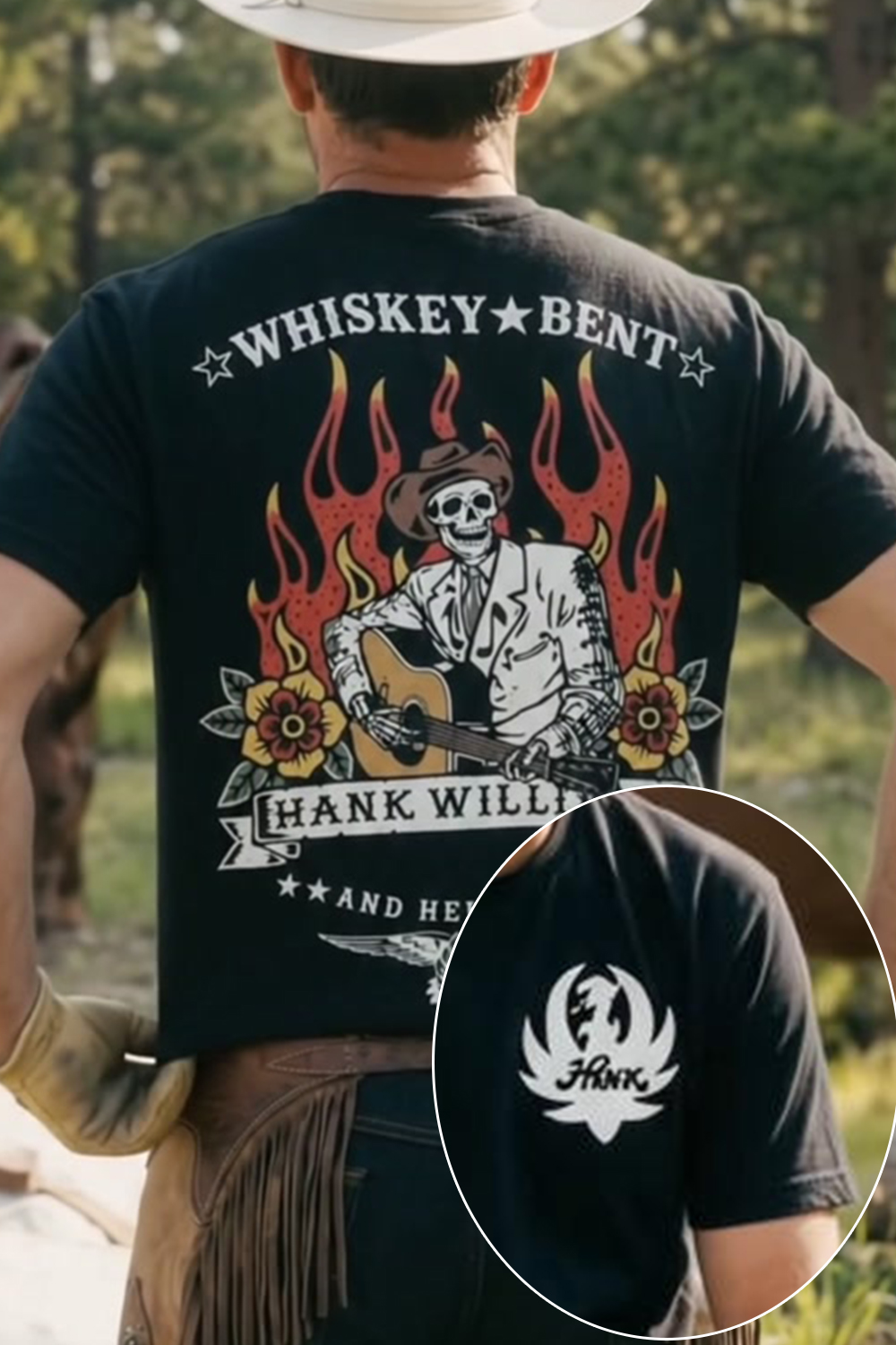 Hank Williams Whiskey Bent T-Shirt