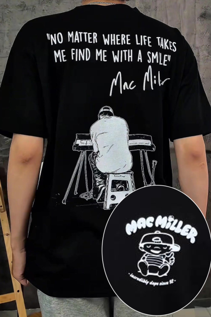 Mac Miller Cartoon Tee