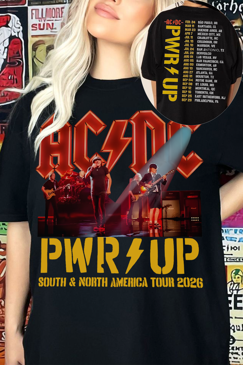 AC/DC Women's Shirt