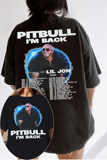 Pitbull 2026 Tour Shirt