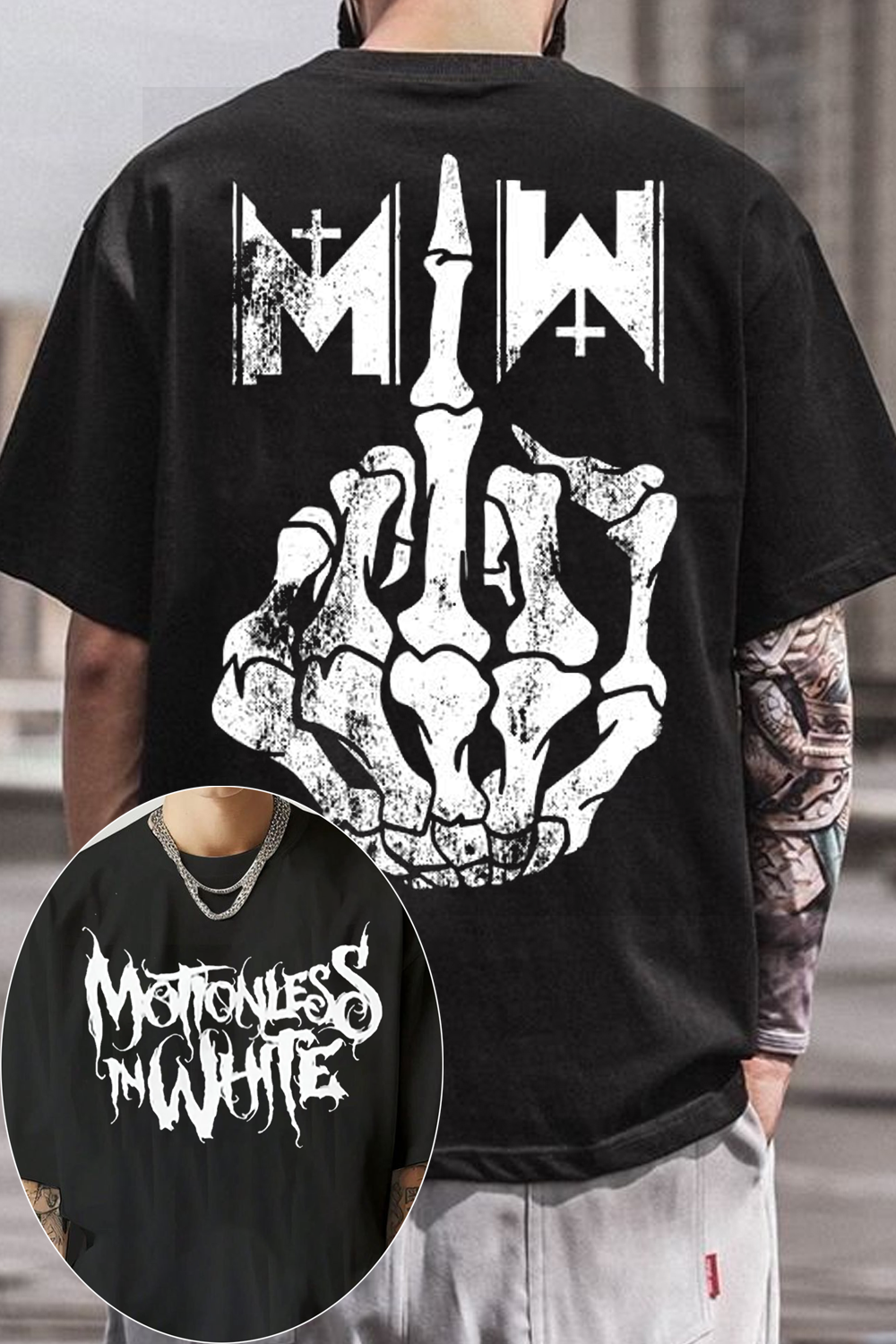 Motionless In White Shirt