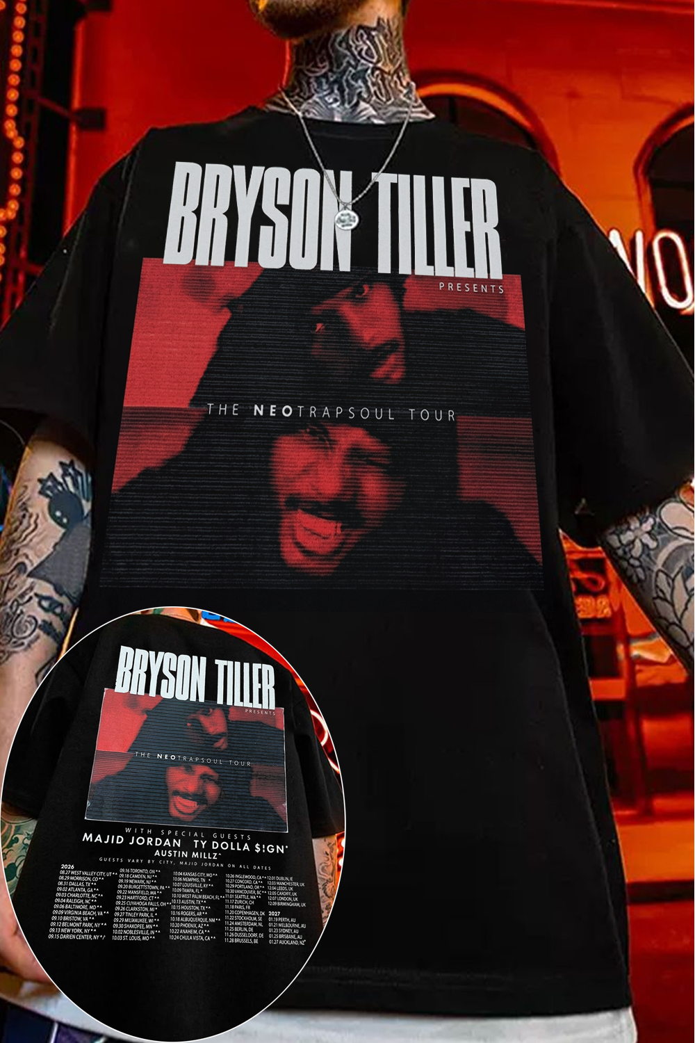 Bryson Tiller 2026 Shirt