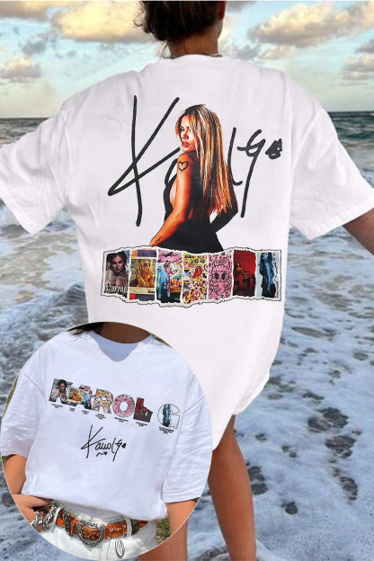 Karol G Album Collage T-Shirt