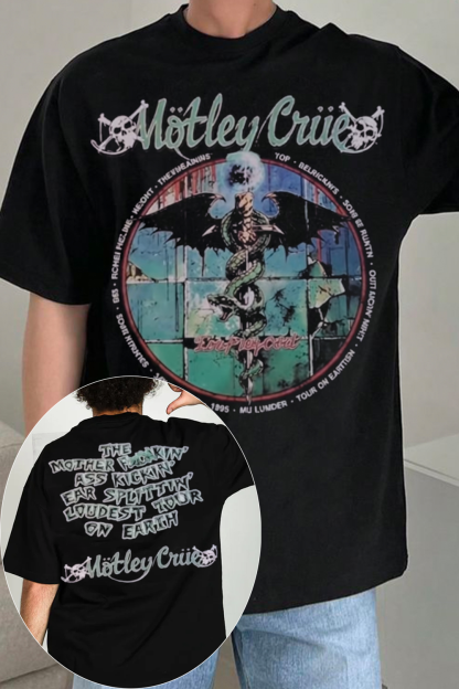 Motley Crue Shirt - Rock Band Shirt🤘