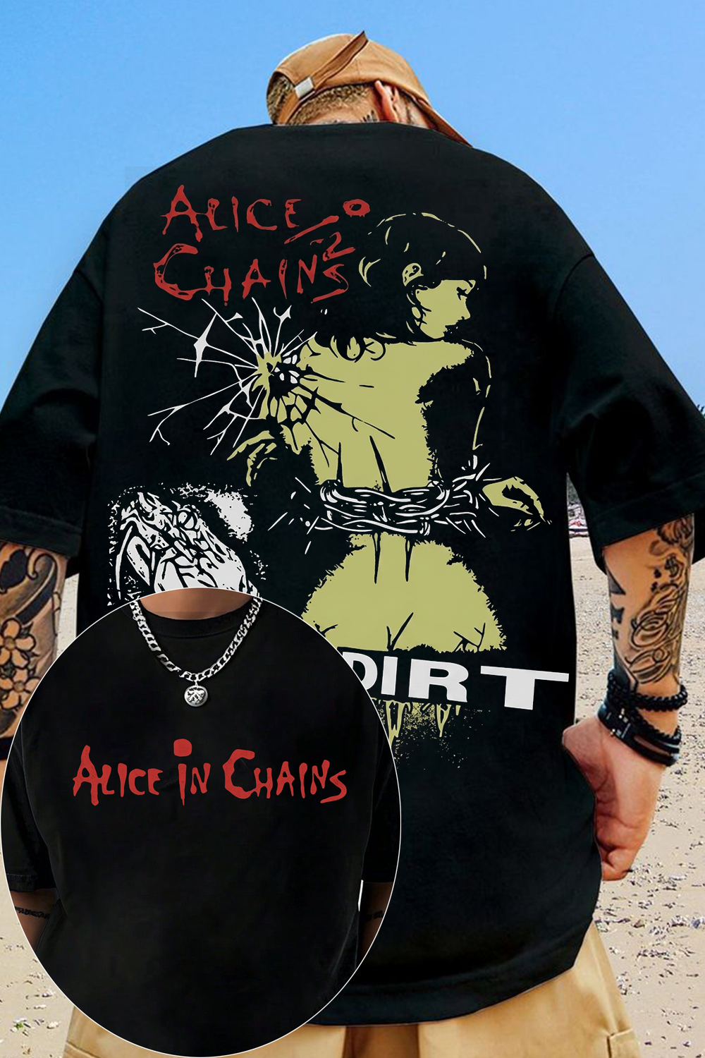 Alice in Chains Dirt Album T‑Shirt