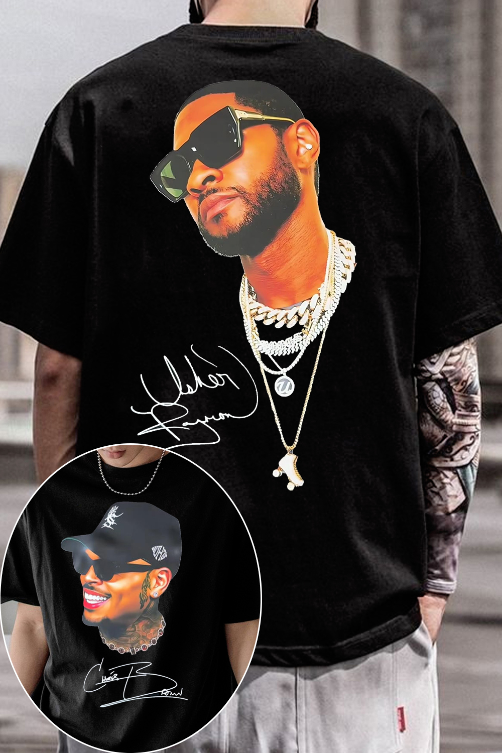Usher Raymond & CB Shirt