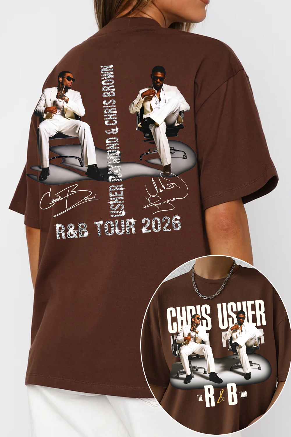 CB & Usher Concert Women Shirt
