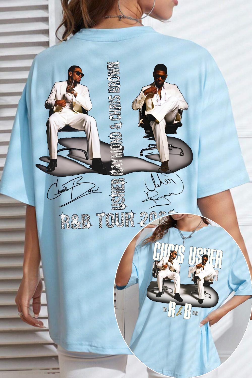 CB & Usher Concert Women Shirt