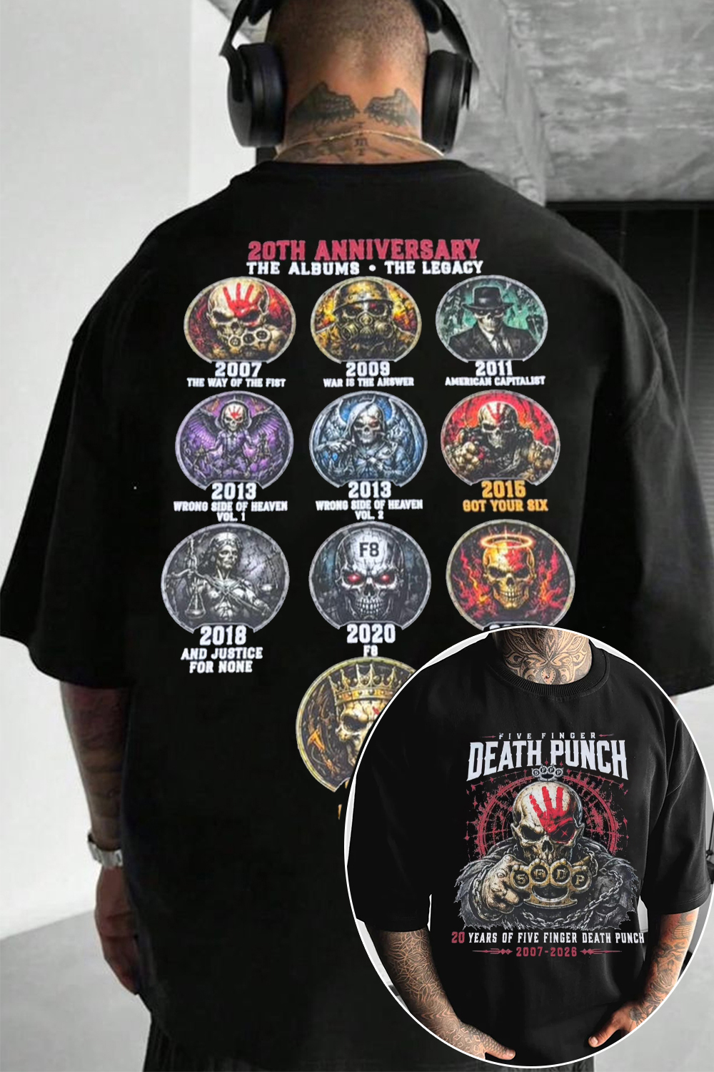 Five Finger Death Punch MetalLegend Tee