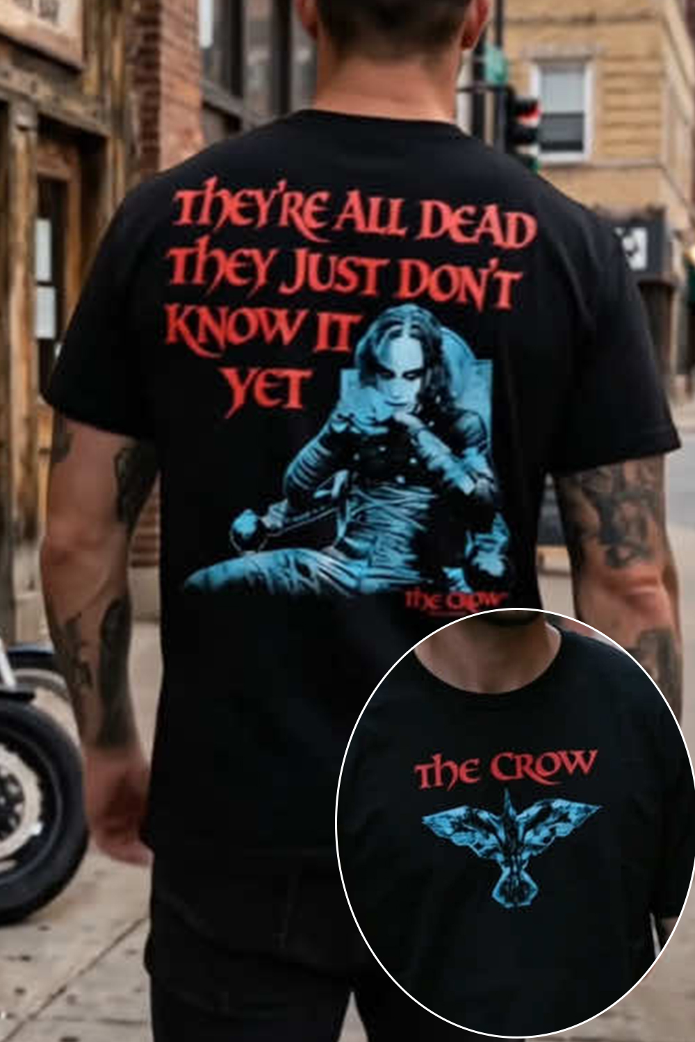 The Crow 1994 Fans Need This Tee 💯