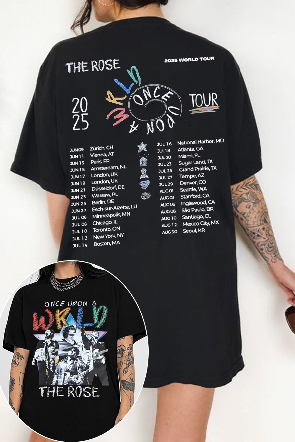 The Rose 2025 Concert T-Shirt