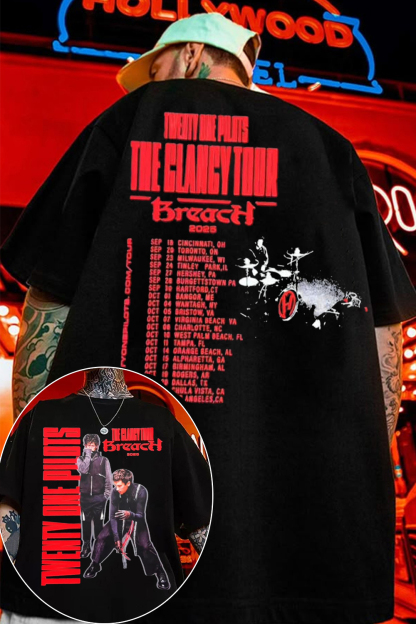 Twenty One Pilots Breach Tour 🔥 Tee