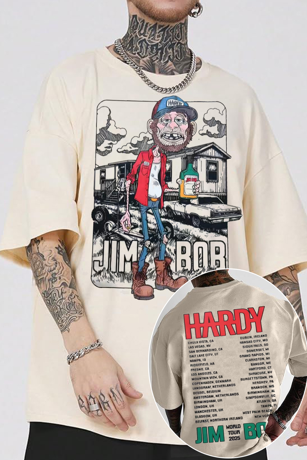 Jim Bob World Tour Shirt