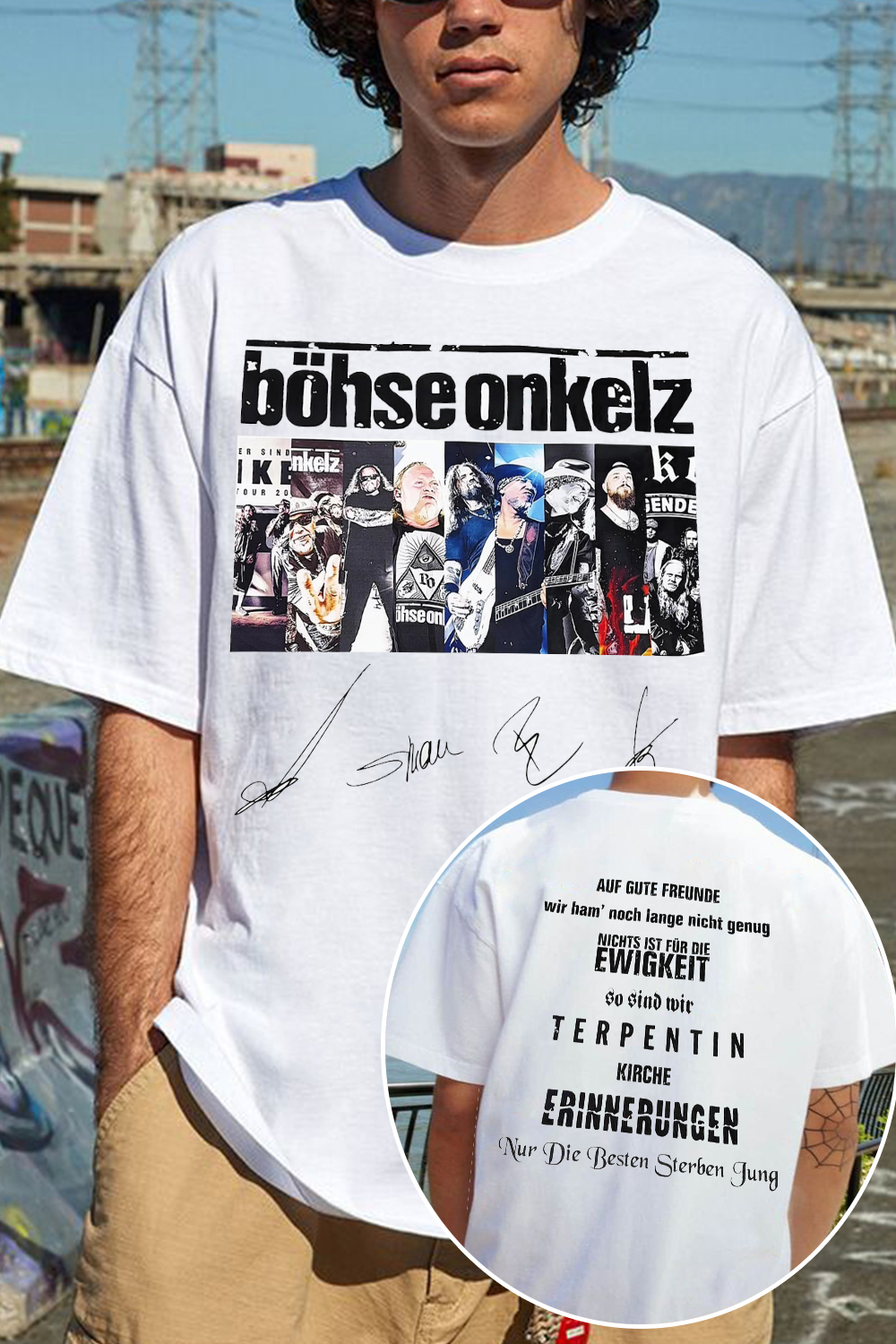 Hochwertiges Bohse Onkels Band T-Shirt💕