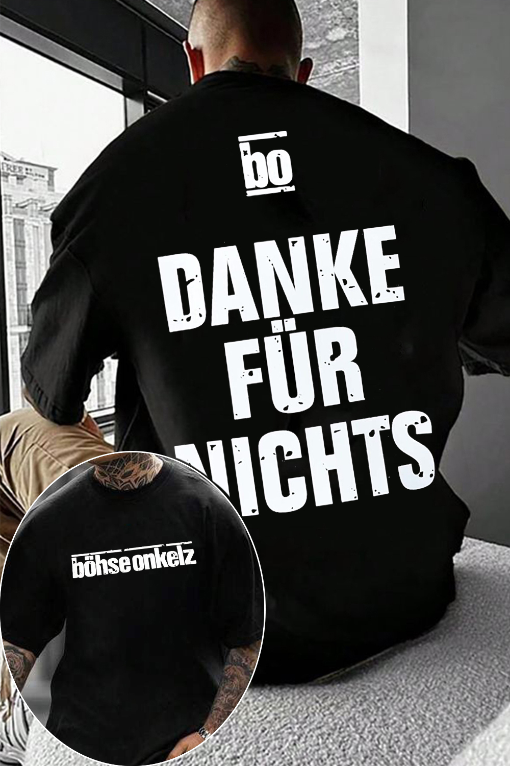 Bohse Onkelz T-Shirt Hochwertiges Bandshirt