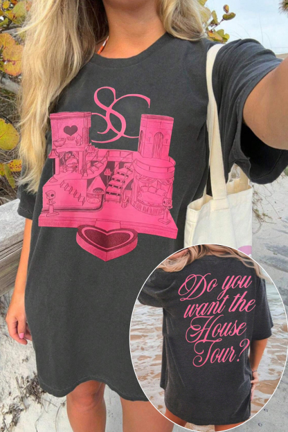 Sabrina Carpenter Do you Want The House Tour Tee