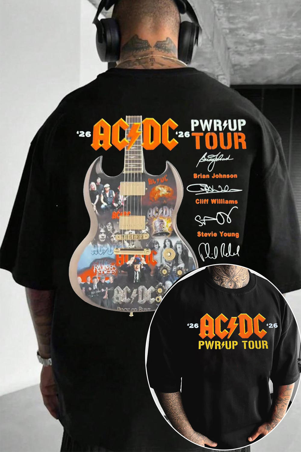 AC/DC 2026 Tour Tee