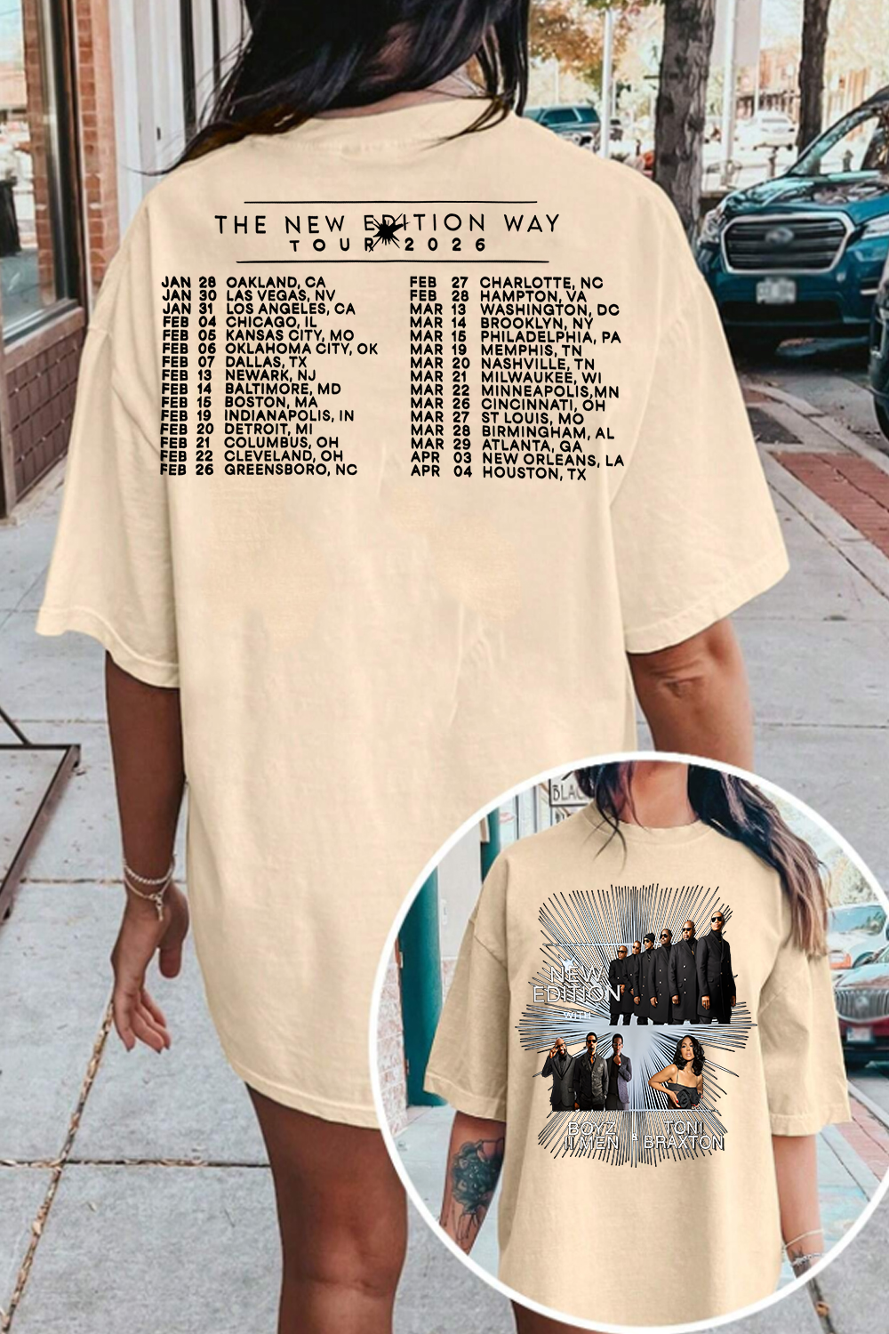 New Edition 2026 Tour Shirt