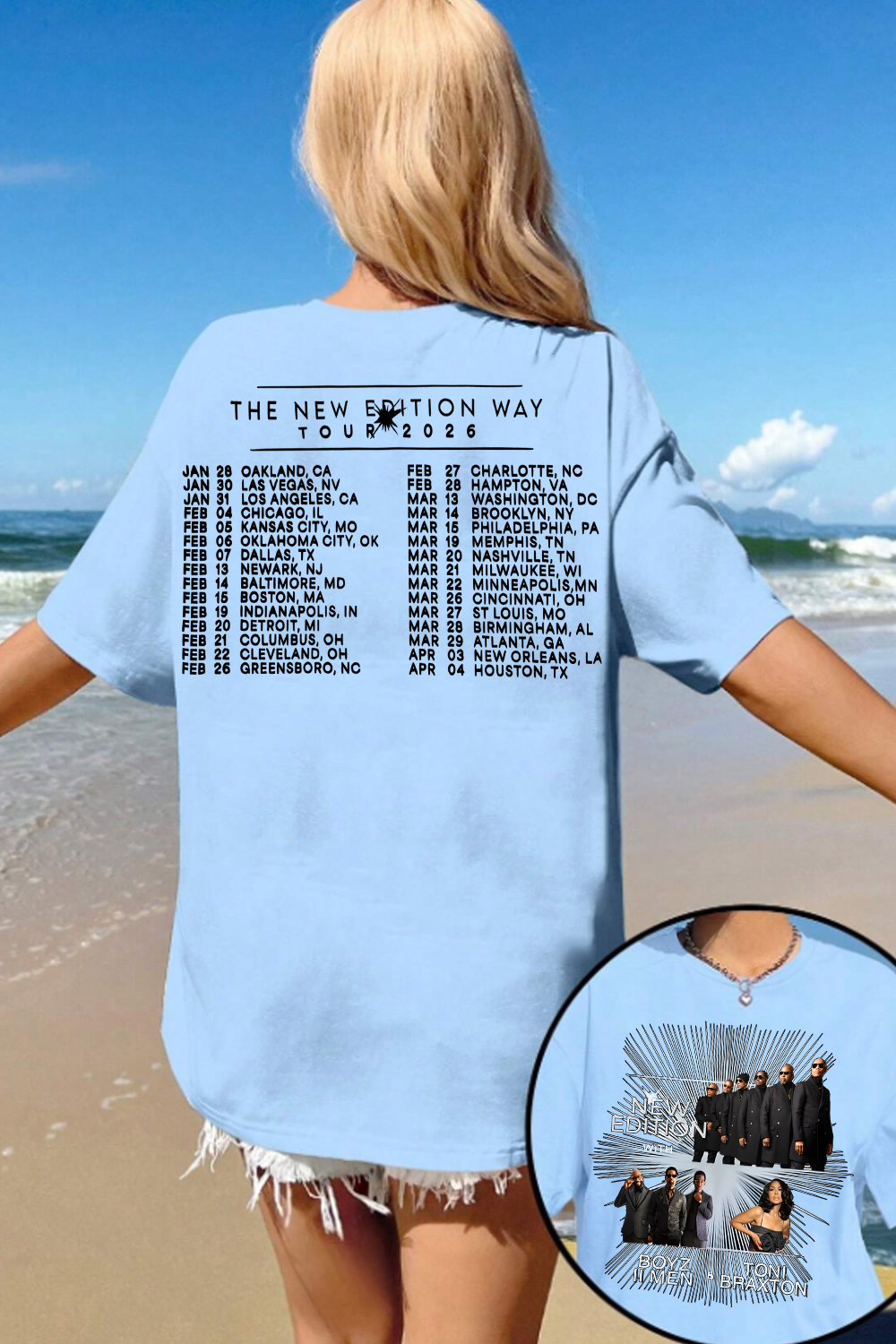 New Edition 2026 Tour Shirt