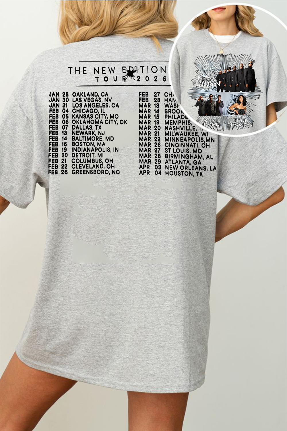 New Edition 2026 Tour Shirt