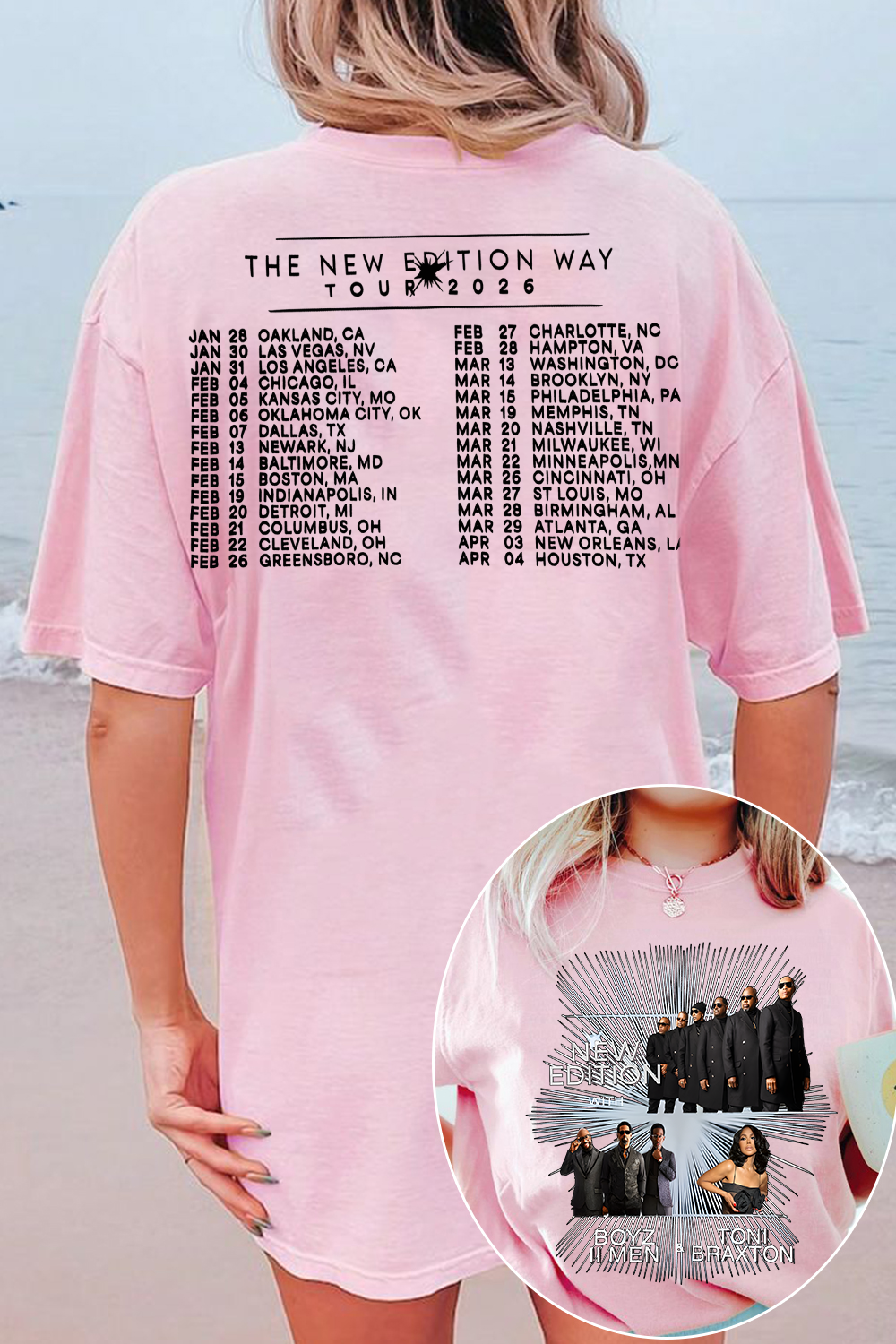 New Edition 2026 Tour Shirt