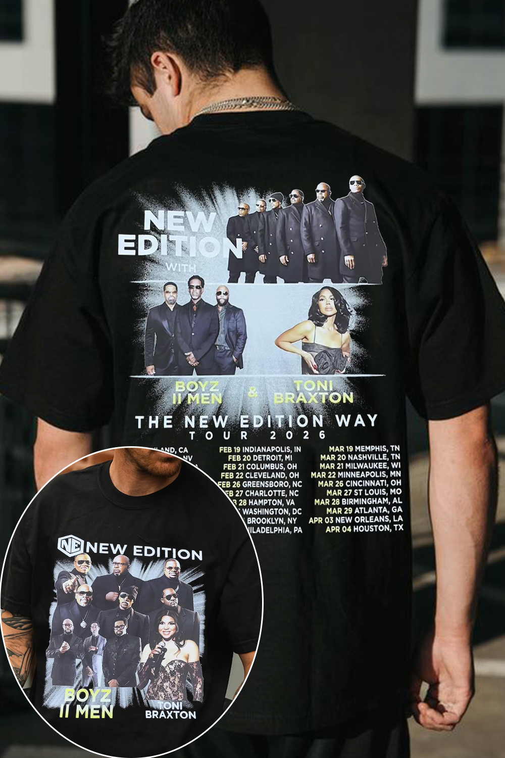 90s R&B If New Edition Tee