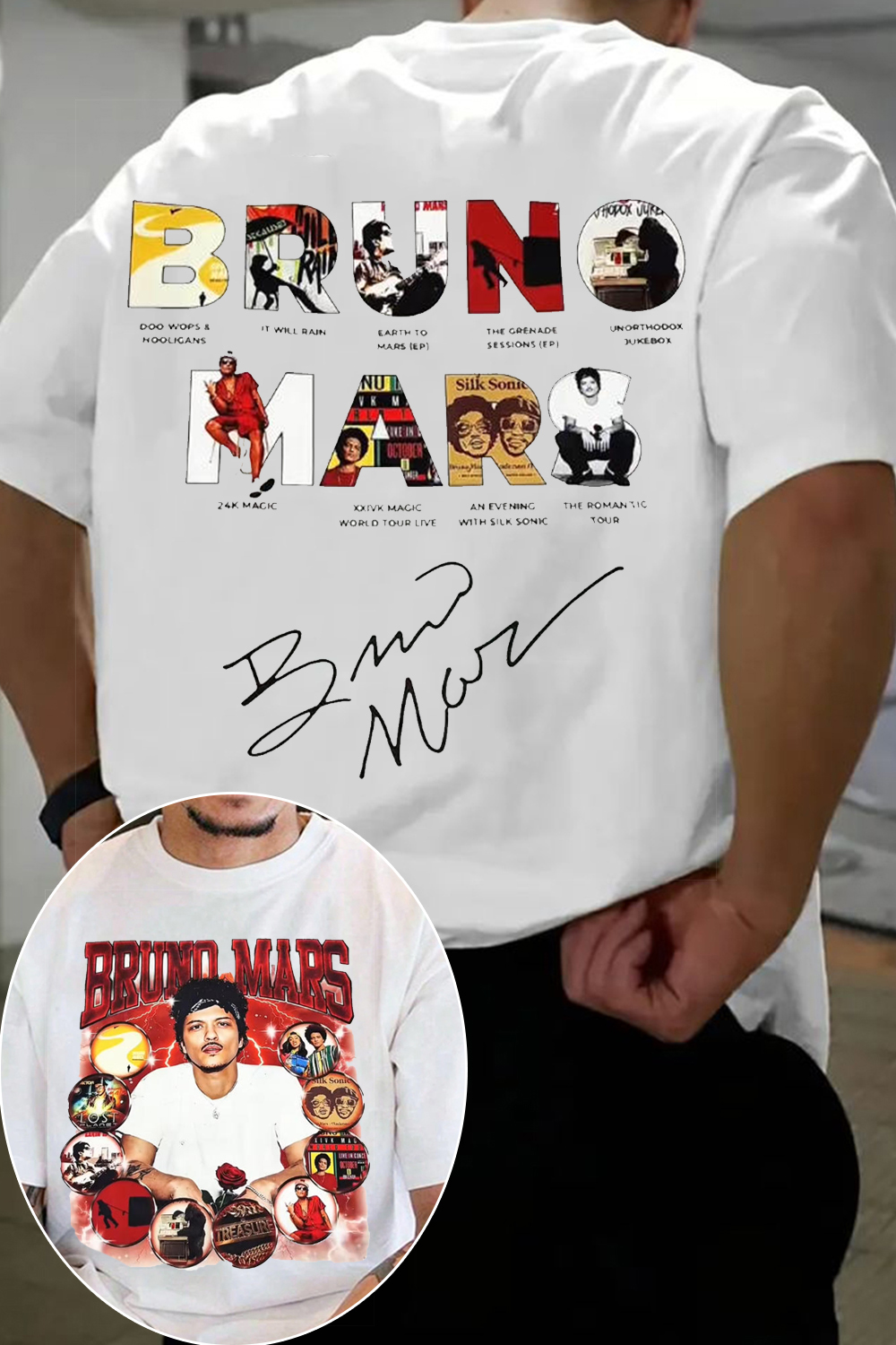 Bruno Mars Music Tee