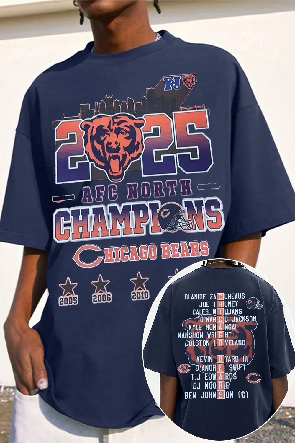 Chicagobears Fan Tee