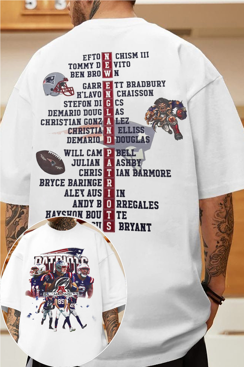 New England Patriots Fan  Tee