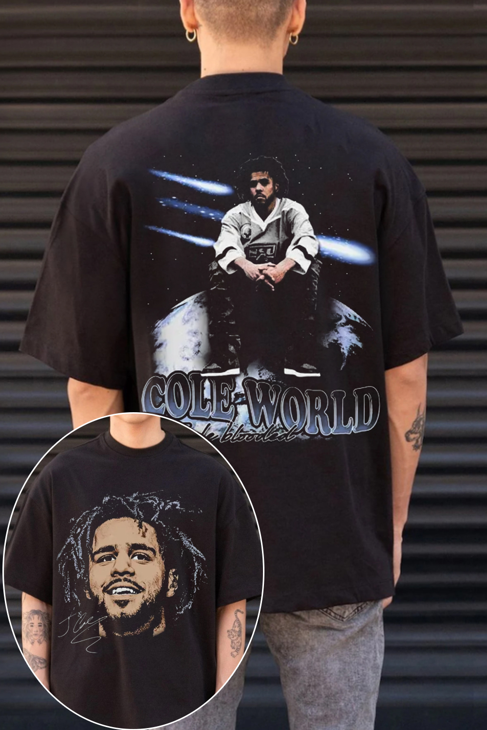 J. Cole Printed T-Shirt