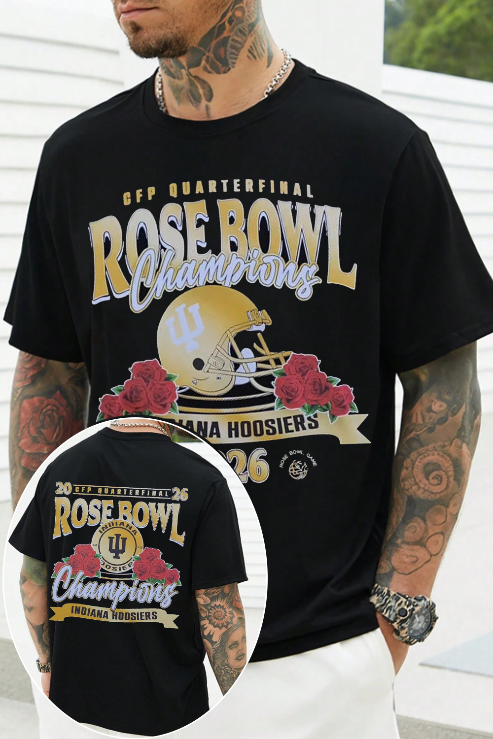 Indiana Hoosiers Rose Bowl Game 2026 Shirt ❤️‍🔥