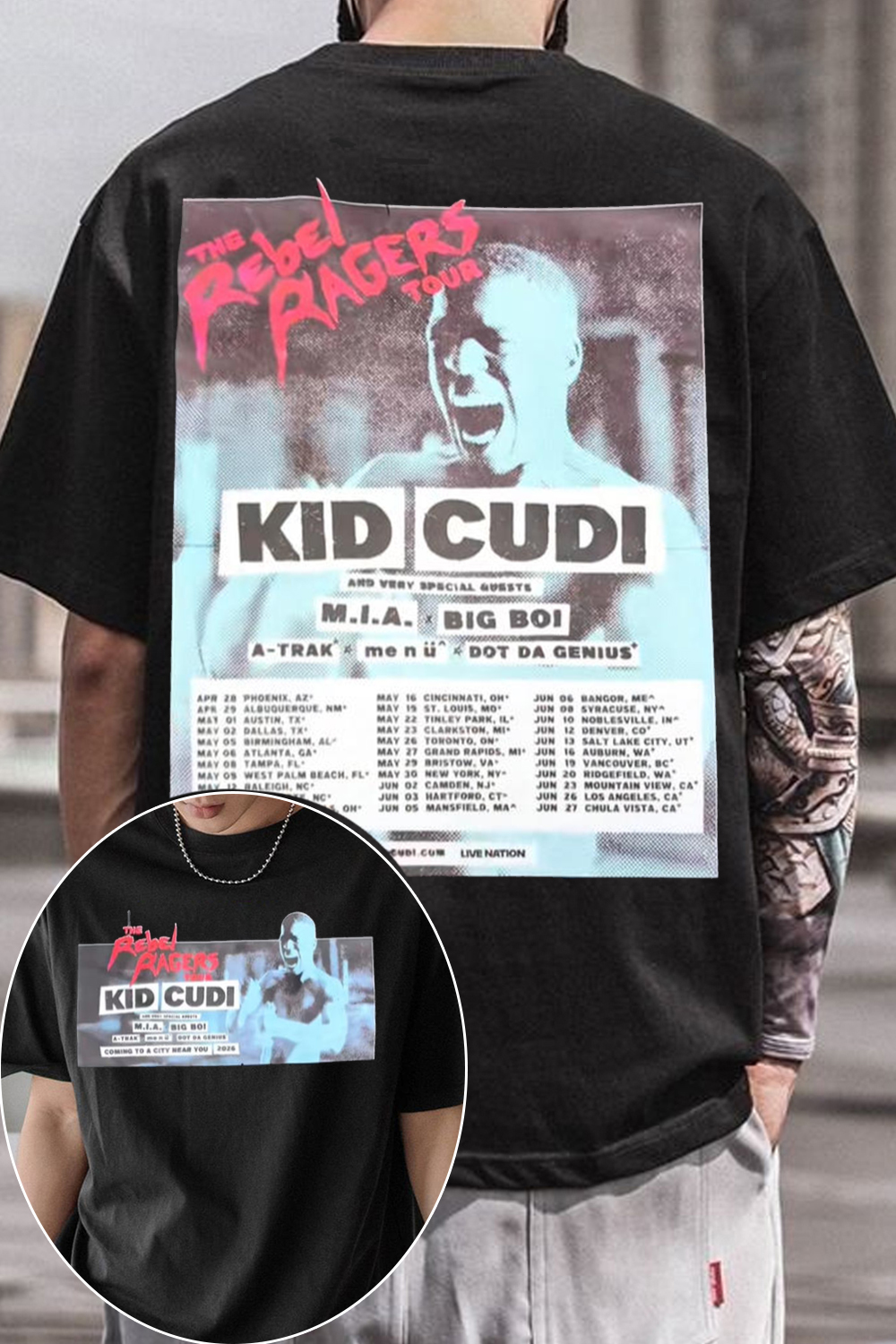 Kidcudi Tee