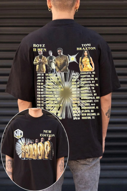 New Edition Way Tour 2026 Tee