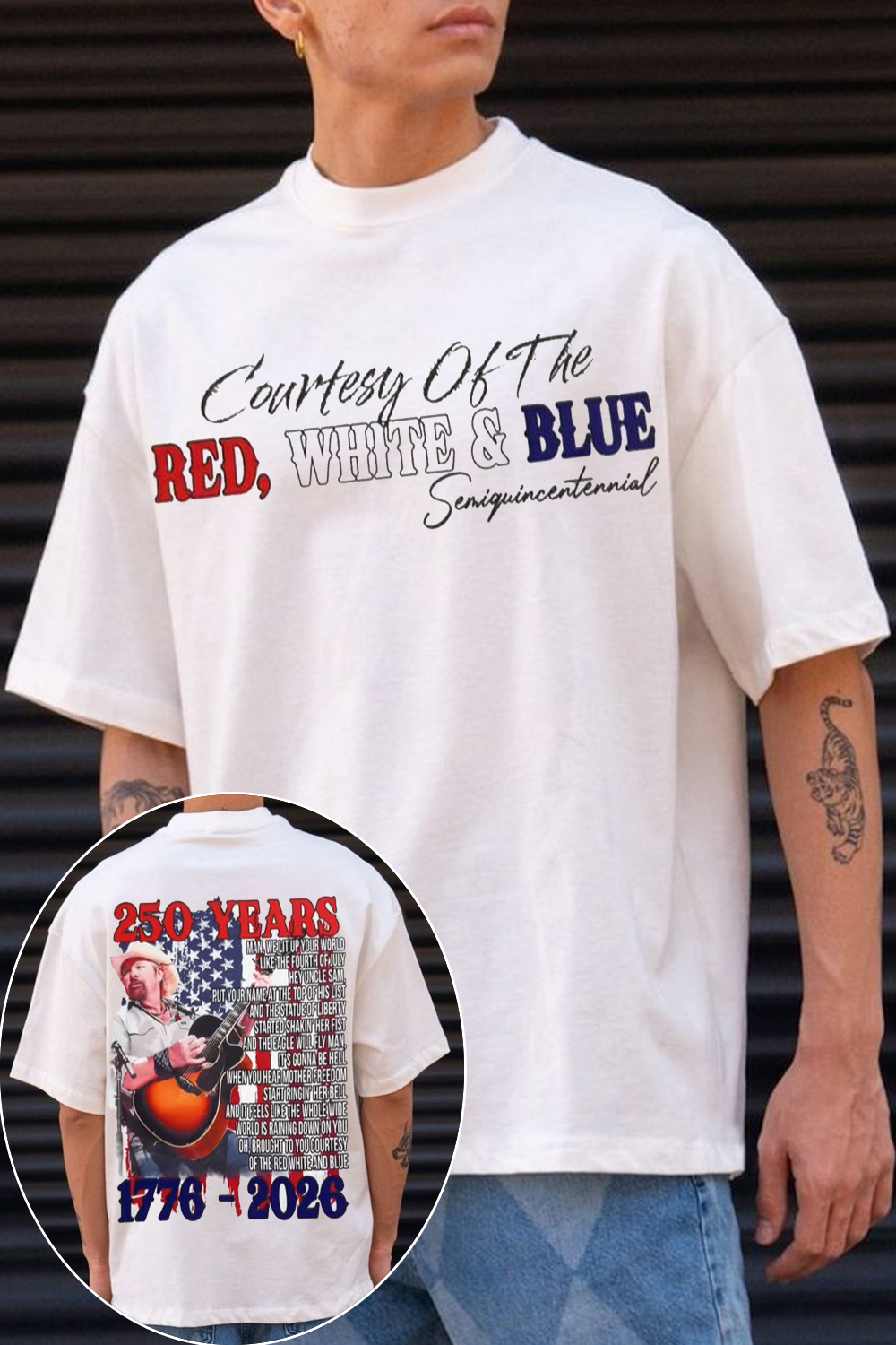 Toby Keith 4th July Tee