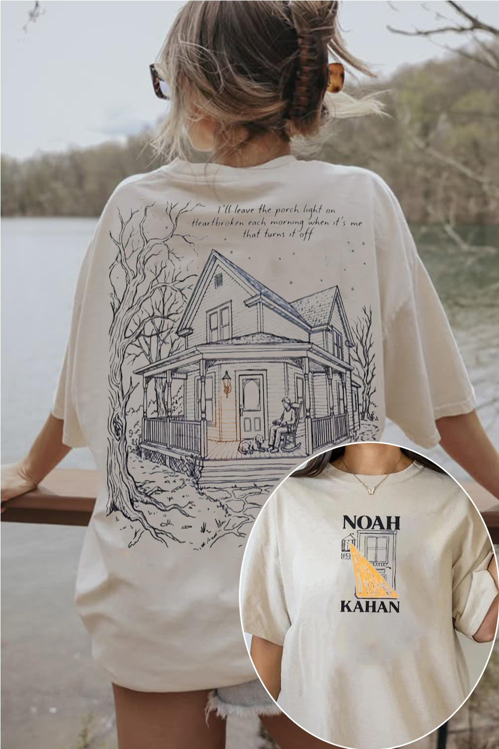 Porch Light Of Noah Kahan🥰 Tee