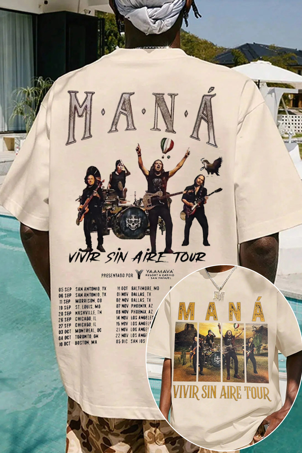 Mana Concert Tee