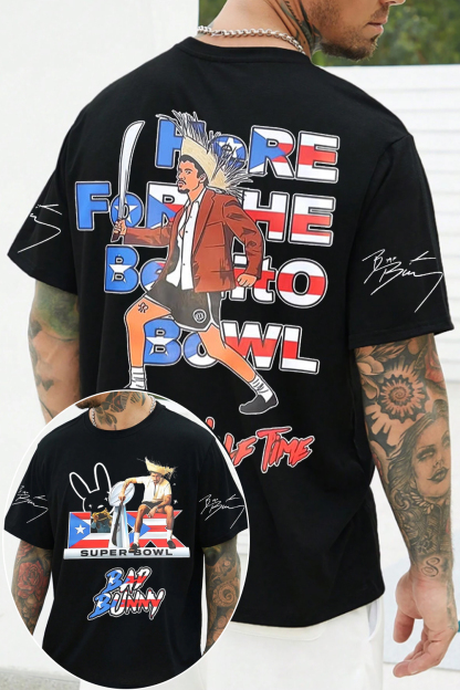 I Love 🐰 Bad Bunny Benito Tee