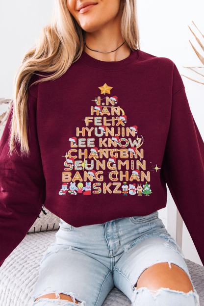 Stray Kids Fans Christmas Sweatshirt