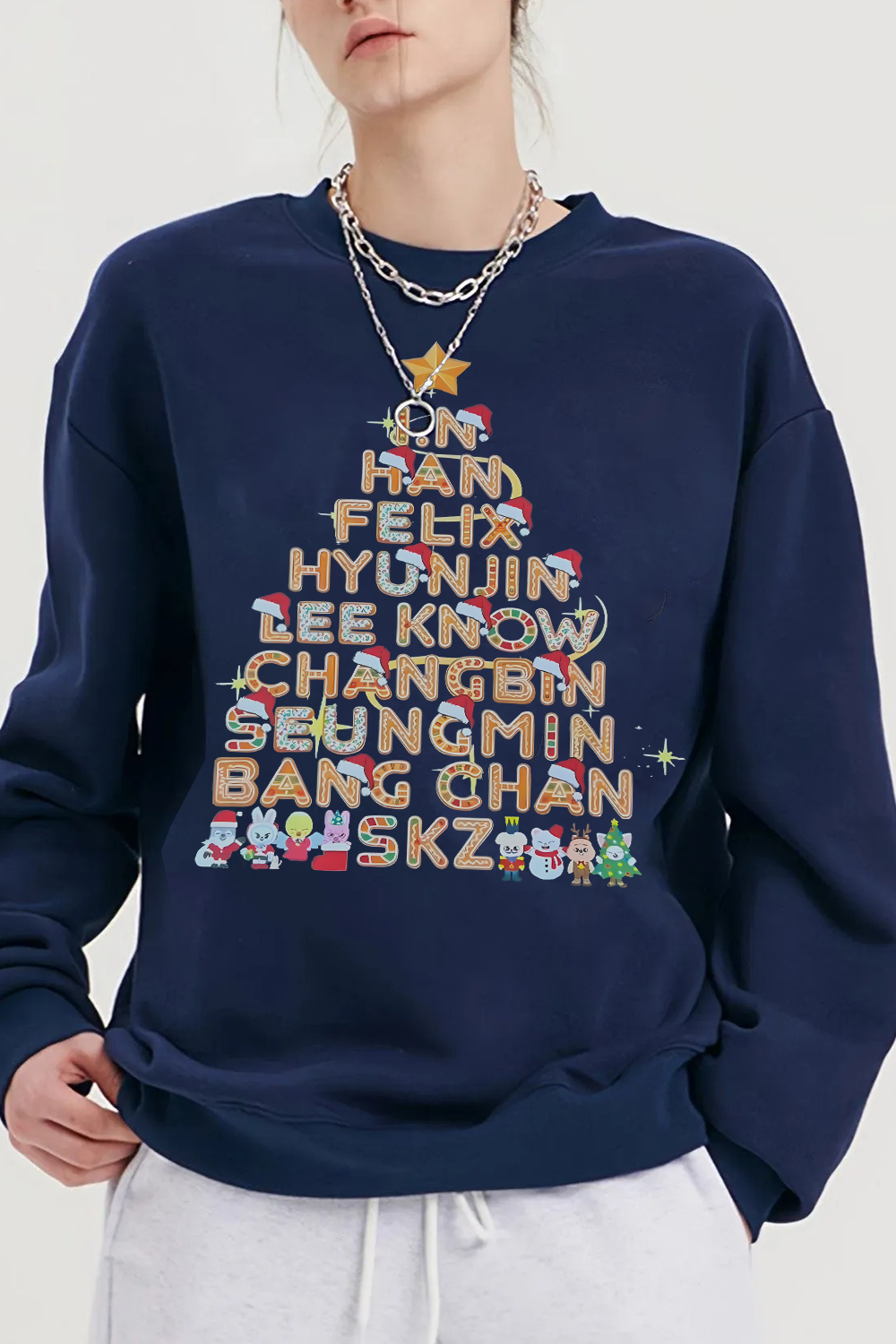 Stray Kids Fans Christmas Sweatshirt