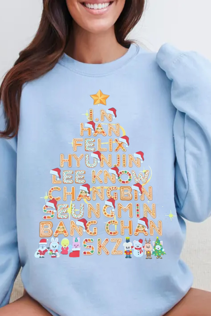 Stray Kids Fans Christmas Sweatshirt