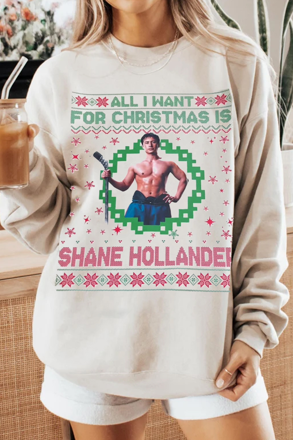 Heated Rivalry Christmas Sweatshirt